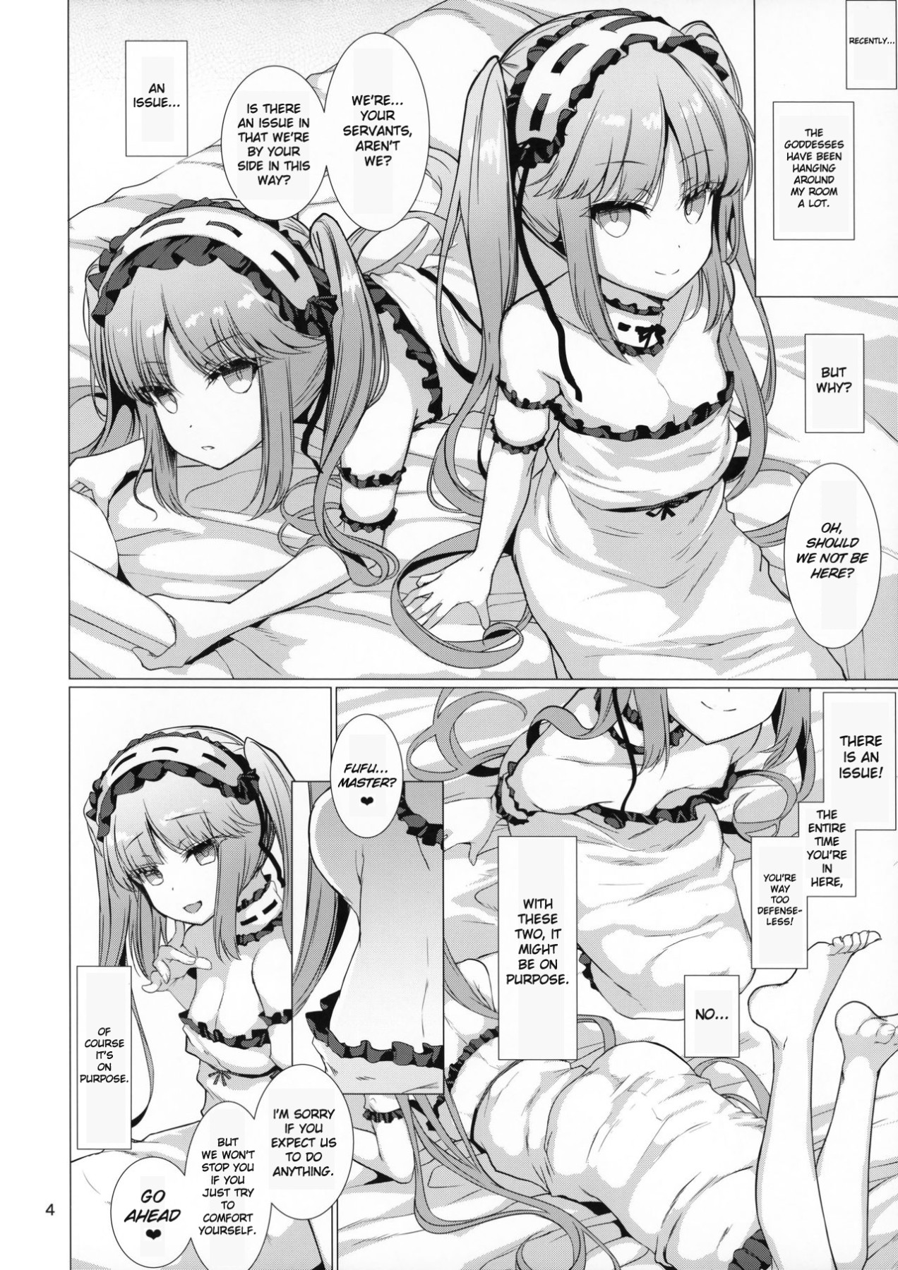 Hentai Manga Comic-Being Loved By a Goddess-Read-3